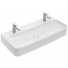 Villeroy & Boch Finion umývadlo 100x47 cm obdĺžnik klasické umývadlo-umývadlo na nábytok biela 41681LR1