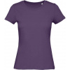 B&C INSPIRE T / Dámske tričko Medium Fit z bio bavlny - Urban Purple XS