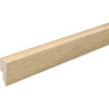 Podlahová lišta Skandor KU048L PVC 15x39x2400 mm