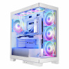 Puzdro MODECOM AT-SPACE-PG-20-000000-0002 Midi Tower biele