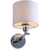 Zuma Line Carmen nástenná lampa 1x40 W chrómová-béžová RLB94103-1