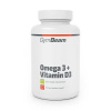 GymBeam Omega 3 + Vitamin D3 90 kapsúl