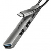 USB Hub Axagon ALU STRIP USB-C 4 port (HUE-STC) hliník