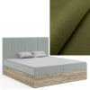 MD Kontinentálna Boxspring posteľ SUMATRA 160x200 výber z farieb MANILA_34