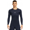 Kompresné oblečenie Nike Pro Dri-FIT Tight Long-Sleeve Fitness Top - Modrý (M)