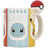 ABYstyle Hrnček PokémonKanto starters 3D Pokeball 460 ml