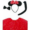 Kostým pre dievča - Kostým kostým Minnie Mickey Mini Mini 2-8 rokov 30 cm (Minnie Mickey Mouse Mouse Outfit 2-8 rokov staré hviezdy)