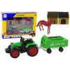 Farma Set Trailer Trailer Horse 1:64