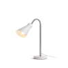RENDL ANIKA stolná matná biela matný nikel 230V LED E27 15W