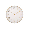Karlsson 5973WH dizajnové nástenné hodiny biele,priemer 40 cm