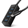 USB hub AXAGON HUE-M1C MINI hub USB-C, metal (HUE-M1C)
