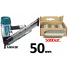 Sponkovačka, nastreľovačka - Úchyty pre AN943K Makita dĺžka = 50 mm, prsteň (Sponkovačka, nastreľovačka - Úchyty pre AN943K Makita dĺžka = 50 mm, prsteň)