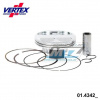 Piestna sada Kawasaki KXF250/11-14 - rozmer 76,98mm (Vertex 23646D)