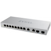 Zyxel Zyxel XGS1210-12,8-Port Gigabit webmanaged Switch with 8 port 1G + 2-Port 2.5G + 2-Port SFP+