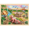 Dřevěné puzzle Dinosauří…