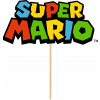 TOPPER NA TORTU K NARODENINÁM MARIO BROS NÁPIS