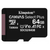 Kingston Canvas Select Plus microSDXC 64 GB SDCS2/64GBSP Bez adaptéru
