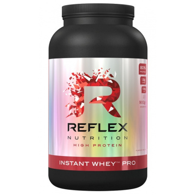 Reflex Nutrition Reflex Instant Whey PRO 900 g - banán + Vitamin D3 100 kapslí ZADARMO