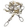 Kinetic Obratlík s karabínkou Barrel Swivel W/Scandic Snap 1/0 50 kg