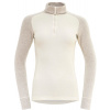 DEVOLD Duo Active Merino 205 Z.Neck Wmn, Raw White - L