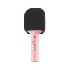 Maxlife MXBM-600 Bluetooth Karaoke mikrofón, ružový