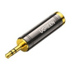 UGREEN redukcia z 3.5 mm miniJack na 6.5 / 6.35 mm Jack (sivý)