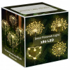 Solárna zapichovacia záhradná lampa - 4x Vonkajšie záhradné solárne svietidlo 180LED púpava Ohňostroj FIREWORKS (4x solárna solárna lampa záhrada 180 -k pútkavej ohňostroj)