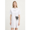 Bavlnené šaty Karl Lagerfeld Jeans A3W13006 biela M