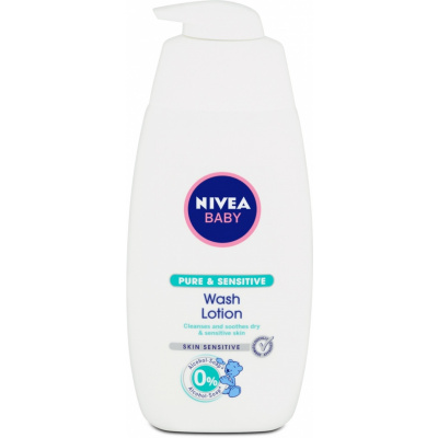 Beiersdorf AG NIVEA Baby Pure and Sensitive umývací gél na tvár a telo 500ml