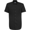 SST | Shirt Regular SSL, Košeľa s kr. rukávom, čierna, 43