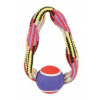 Zolux Tennis Ball rope kruh 23 cm