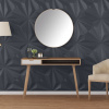 Nástěnné panely 24 ks šedé 50 x 50 cm XPS 6 m² hvězda Šedá 4100069