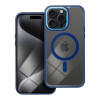 Kryt Color Edge Mag Cover s MagSafe iPhone 15 Pro Max tmavomodrý modrý
