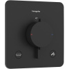 Hansgrohe Ecostat Comfort Q vaňová/sprchová batéria podomietková s termostatom čierna 33717670