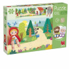 Craftenwood Detské puzzle Diset XXL Červená čiapočka 30 ks