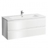 Laufen Pro S - Skrinka s umývadlom, 120x55x50 cm, 2 zásuvky, matná biela H8619674631041
