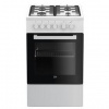 Kombinovaný sporák Beko FSM 52020 DW biely