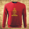 Keep calm and call Batman, Barva Červená, Velikost L Bezvatriko.cz 502201