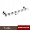 Kupelňový set doplnkov - [Vešiak na uterák 60cm] Lesklá súprava (Kupelňový set doplnkov - [Vešiak na uterák 60cm] Lesklá súprava)
