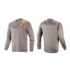 Alpinestars ALPS 4.0 L/S dres - Melange/Gray/Blue/Red M