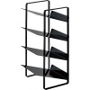 Yamazaki Tower 4305 Stojan na fľaše čierny 40cm