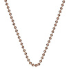 Strieborná retiazka Hot Diamonds Emozioni Rose Gold Bead Chain 18