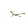 FARO Barcelona | FARO 34191WT - Stropný ventilátor BIGWOOD XL borovica/biela pr. 200 cm WT + DO | FA34191WT