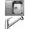 Set Blanco 03-B 25 (dřez Tipo 45 S Mini Přírodní lesk + baterie Daras-S Chrom)