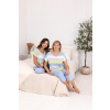 Regina 741 cr/r 2XL W26 dámske pyžamo Modrá XXL