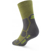 CEP Hiking Mid Cushion Compression Socks Mid Cut 2.0 vysoké outdoorové ponožky pánské Barva: olive/grey, Velikost: IV