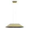 REDO Akira 01-3525 Olive /Black (Akustické závesné LED svietidlo.)