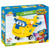 Cobi 25124 Super Wings Opravář Donnie žluté letadlo