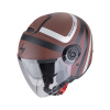 Moto přilba SCORPION EXO-CITY II RIVA matná hnědo/stříbrná L