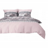 Posteľné obliečky - Súprava obliečok HOME SATIN 200cm x 220 70x80cm (Posteľná bielizeň 200x220cm 3 diely bavlnené satén 3829_a)